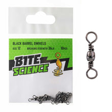 Bite Science Black Barrel Swivel Value Pack