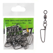 Bite Science Crane Coastlock Snap Swivel Value Pack
