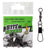 Bite Science Black Barrel Snap Swivel Value Pack