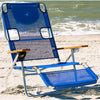 Beachkit Ostrich 3 In 1 Lounger Flat Beach Chair Lounge