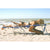 Beachkit Ostrich 3 In 1 Lounger Flat Beach Chair Lounge