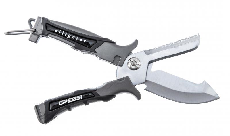 Cressi Allligator Scissor Knife Dive Tool RC559200