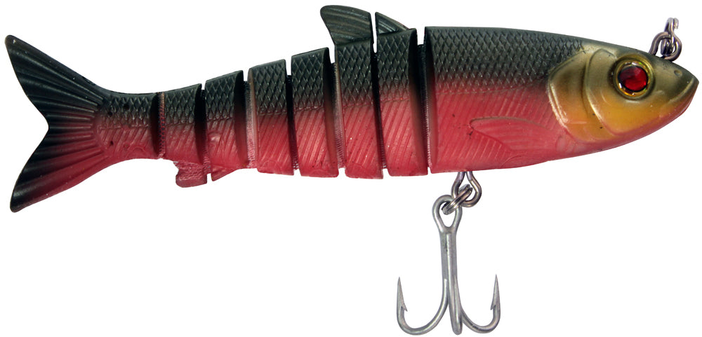 Zerek Live Mullet 4.5 Inch Jointed Soft Plastic Fishing Lure