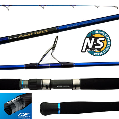 NS Black Hole AMPED Offshore Spin Rod - S-762XXH