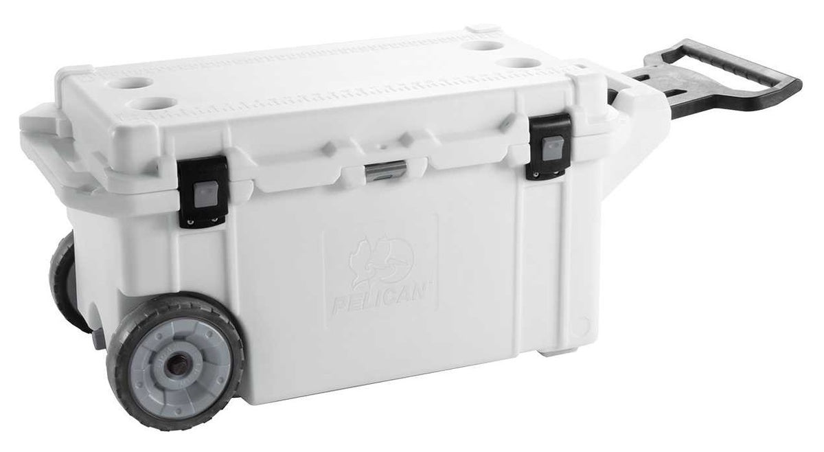Pelican Progear Elite Wheeled Cooler - White / 76 Litre