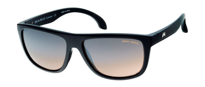 Mako Tidal Matte Black Frame Glass Lens Polarised Sunglasses