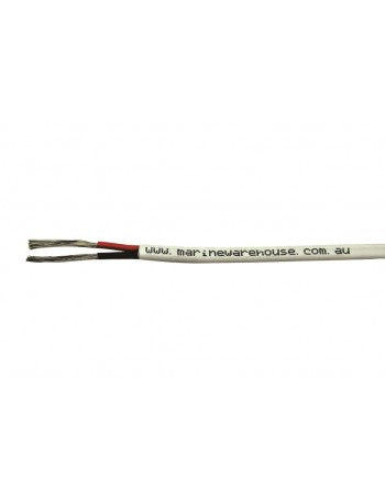 Marine 20m x 3mm Twin Core Sheath Tinned Copper Wire