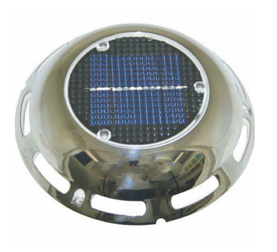 AAA Stainless Steel Solar Powered Vent
