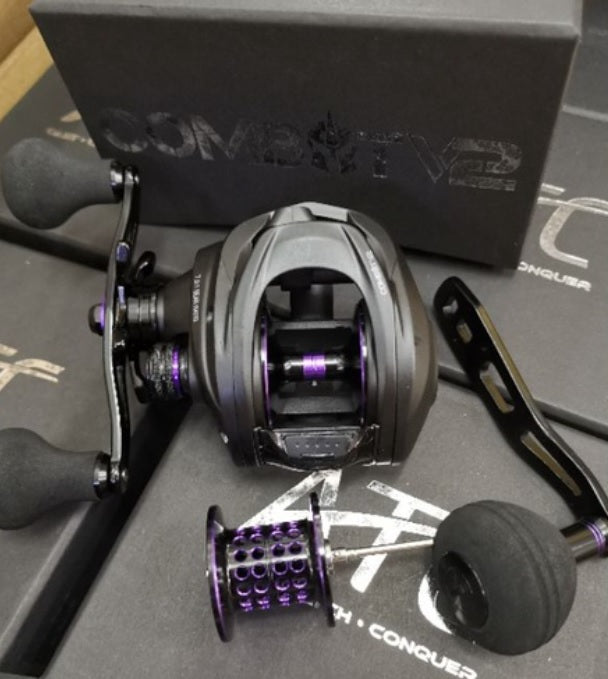 atc baitcaster reel ATC 014CBPV2200 Combat Plus V2 Bait Reel 200