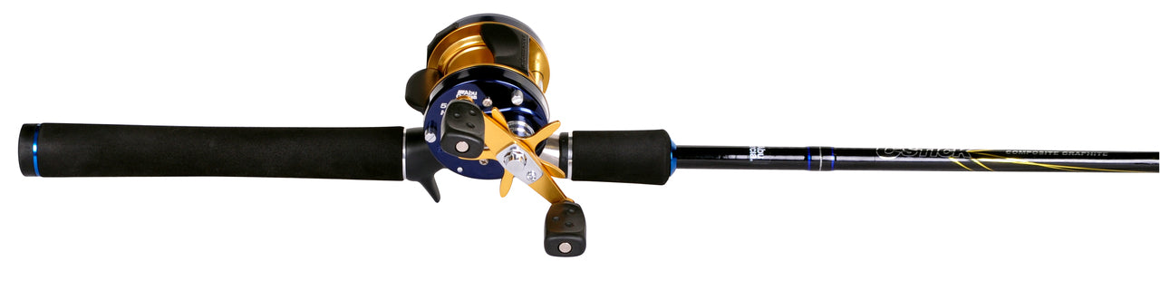 Abu Garcia Ambassadeur Round Profile Reel C Stik Rod Baitcast Combo