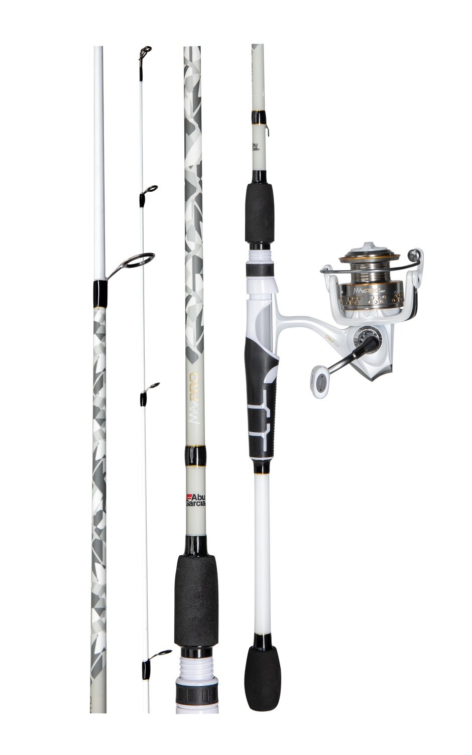 Spinning Reel Combo Abu Garcia Pro Max White HOT Reel Combo Abu