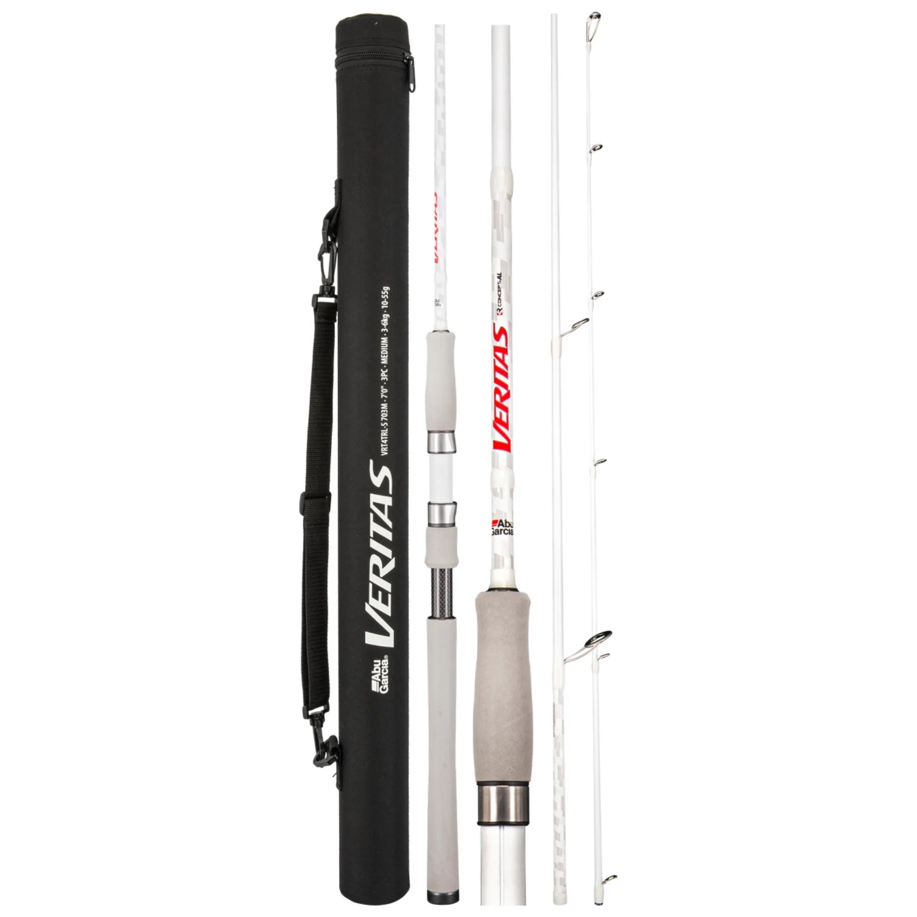 Abu Garcia Veritas Travel Spin Rod 763H Mega Clearance Davo's