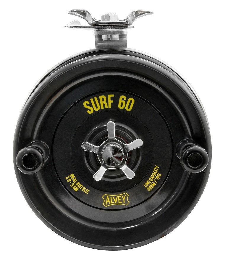 Alvey 60 Stainless Steel Back Direct Wind Surf Reel
