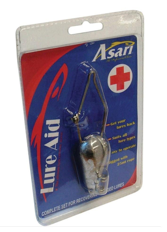 Asari Lure Aid Tackle Back Retriever Kit with Rope