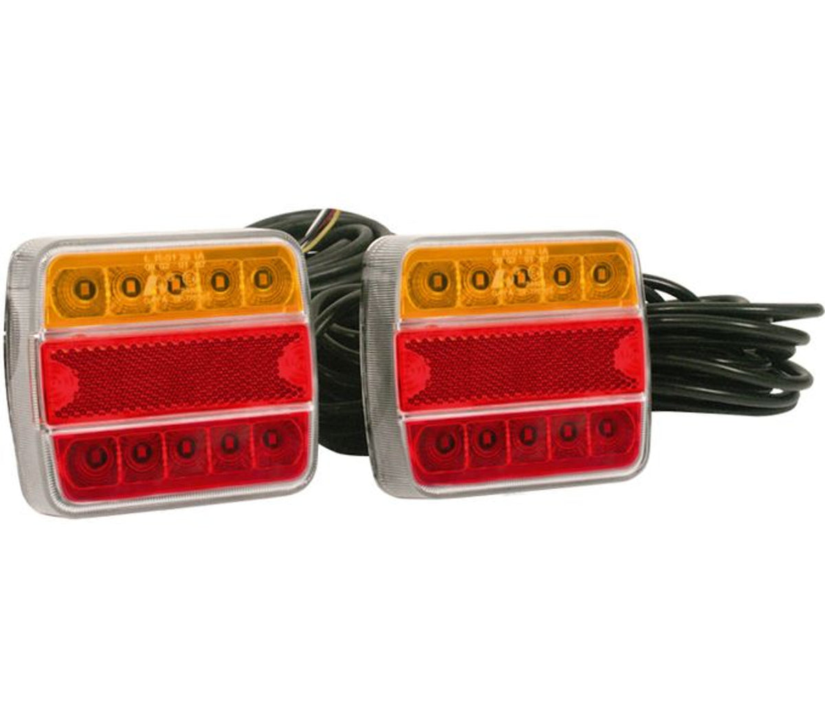 Axis 762636 LED 12v Trailer Light Set with 8m Cable and 3 Plugs