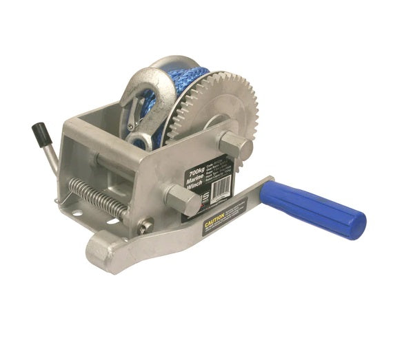 Axis 811234 Hand Winch 2 Speed Spectra Rope with Snap Hook