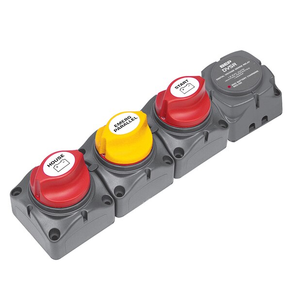 BEP Battery Distribution Cluster Management System 3 Gang with DVSR - 125A