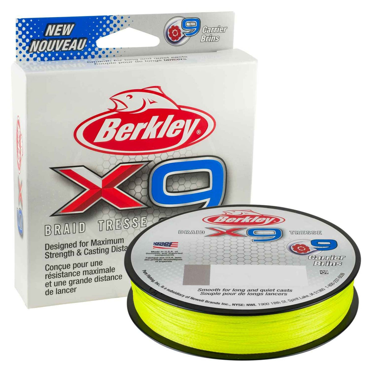 Berkley X9 Braided Fishing Line 300m Mega Clearance