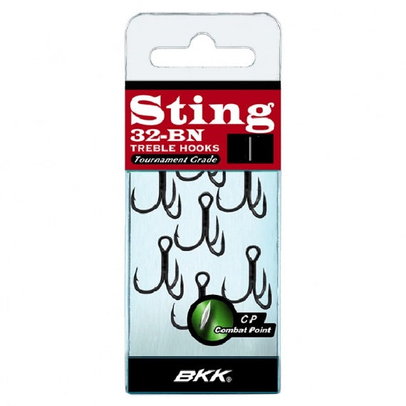 BKK Sting 32 Black Nickel Treble Hook