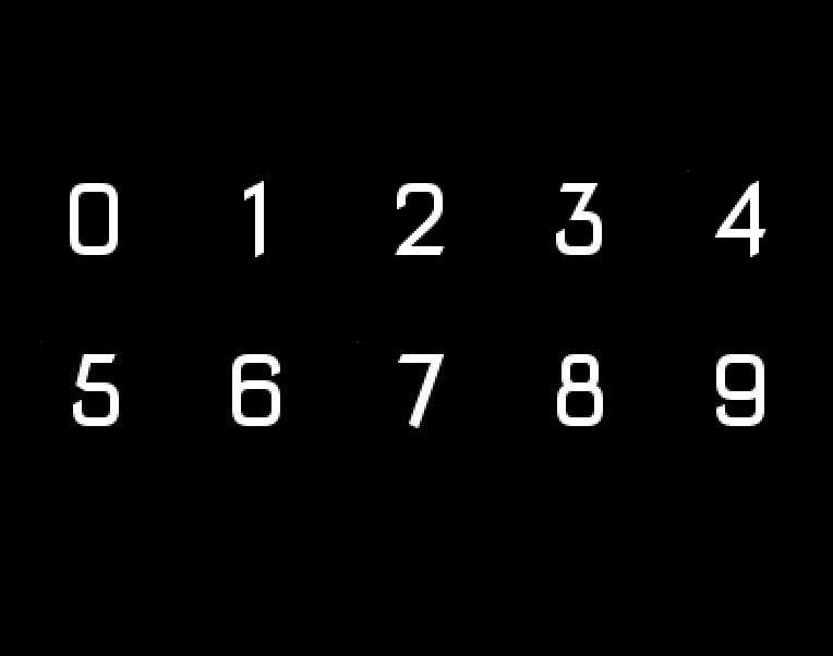 Boat Registration Rego Number Sticker Pair 6-7.9 inches