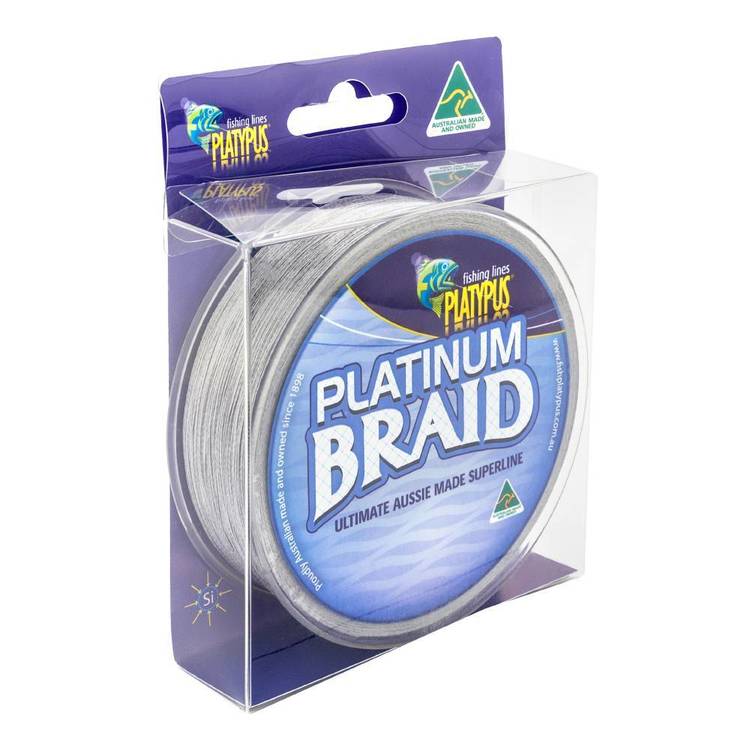 Platypus Platinum Braid Grey 125yd