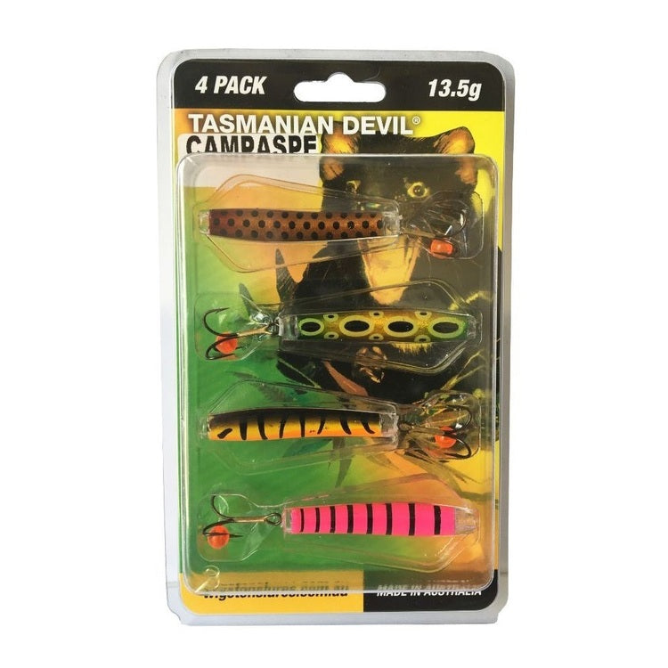 Tasmanian Devil Wingston Tassie Trout Lure Bulk Value Lake Pack