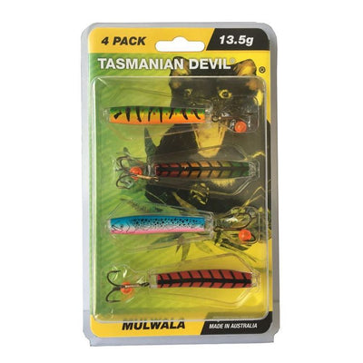 Tasmanian Devil Wingston Tassie Trout Lure Bulk Value Lake Pack