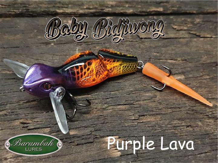 Barambah Baby Bidjiwong 145mm Lizard Surface Walker Cod Lure