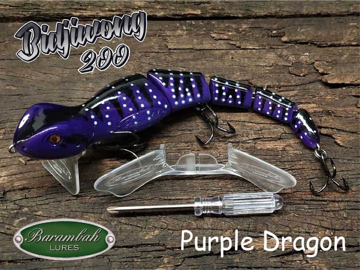 Barambah Bidjiwong 200mm Lizard Surface Walker Cod Lure