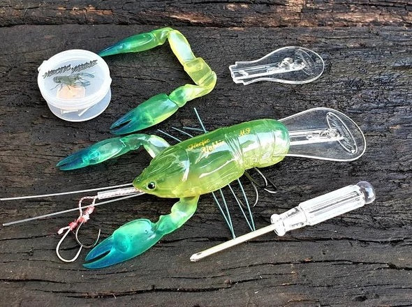 Barambah Hectic Yabbie Crayfish Craw Hard Body Trolling Lure Mega Clearance