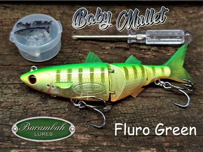 Barambah Lures Baby Mullet 120mm Swimbait Lure Mega Clearance