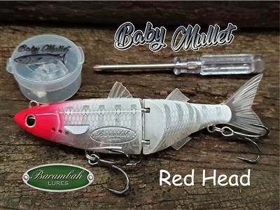 Barambah Lures Baby Mullet 120mm Swimbait Lure Mega Clearance