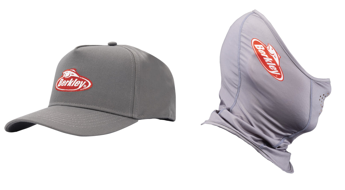 Berkley Pro Hat Cap Solar Tube Face Mask Shield Value Pack