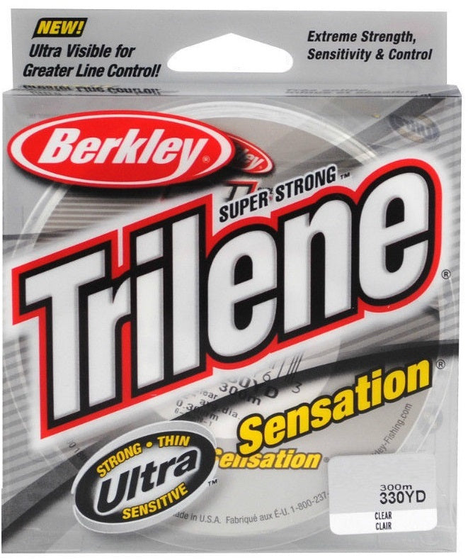 Berkley Trilene Sensation Monofilament 330yd Clear - Mega