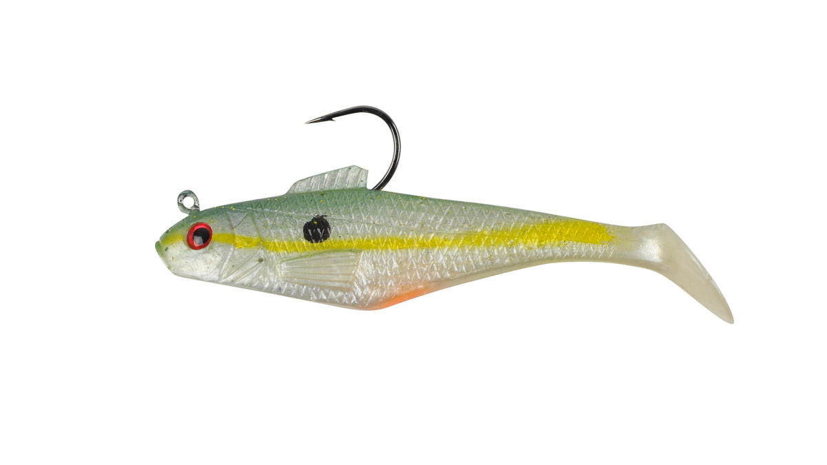 Berkley Powerbait Rigged Swim Shad 6 inch Soft Plastic Lure