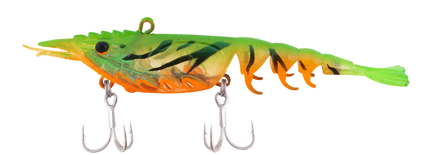 17 3 Pack fishing lures artificial bait shrimp realistic