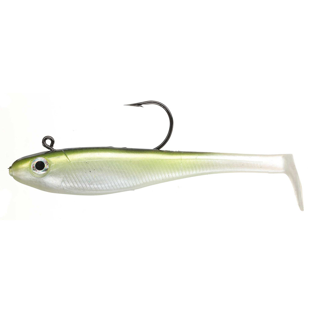 Bite Science Thump Shad Rigged Paddle Tail Soft Plastic Lure 4 Inch