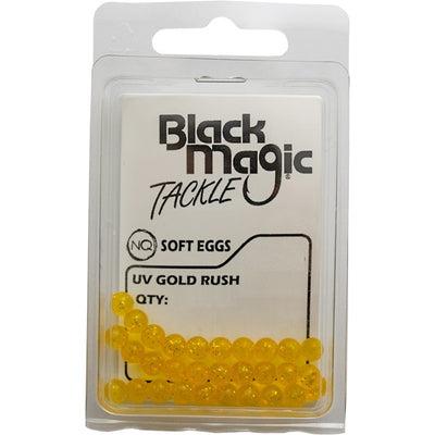 Black Magic UV Soft Egg Trout Bead