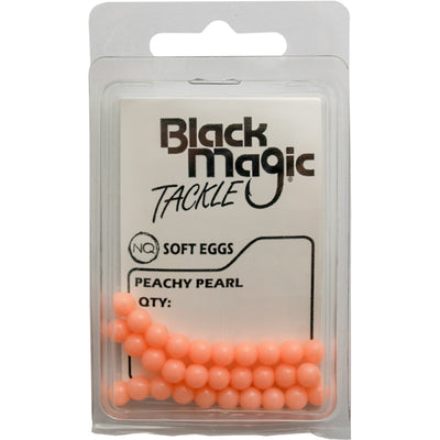 Black Magic UV Soft Egg Trout Bead