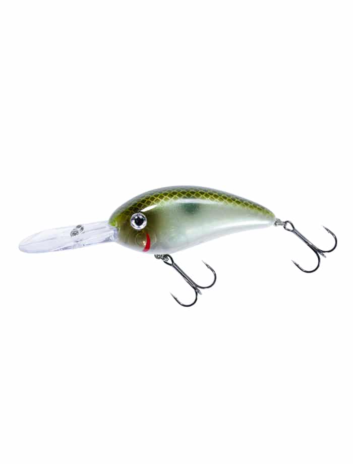Bomber Model Fat Free Shad Hard Body Crankbait Lure 75mm