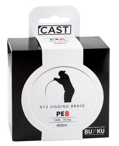 Buku CAST x12 Performance PE Casting Braid