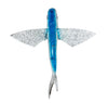 Buku GA039A Flying Fish Splasher 21cm Trolling Teaser - Blue Silver