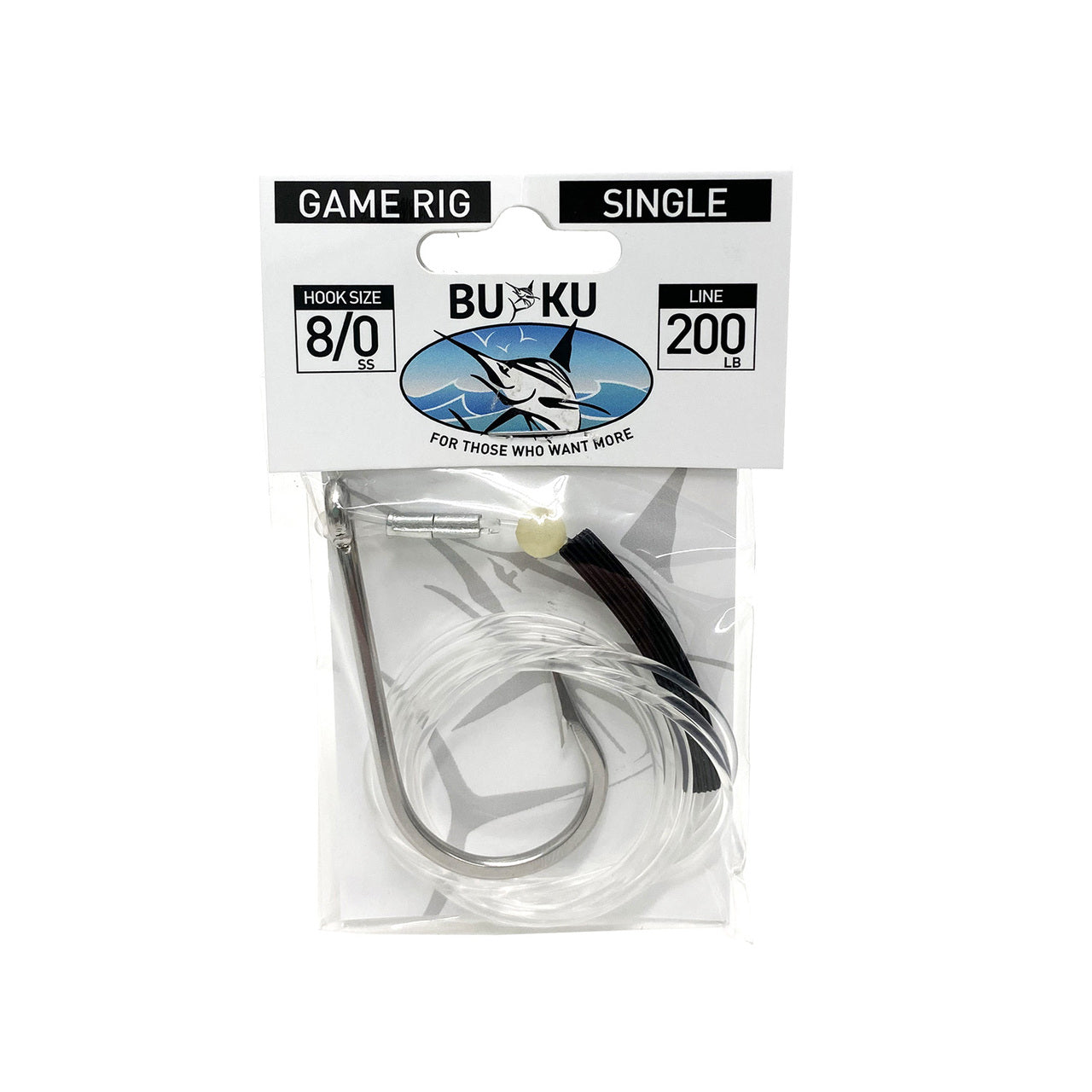 Buku Wire Game Hook Lure Rig