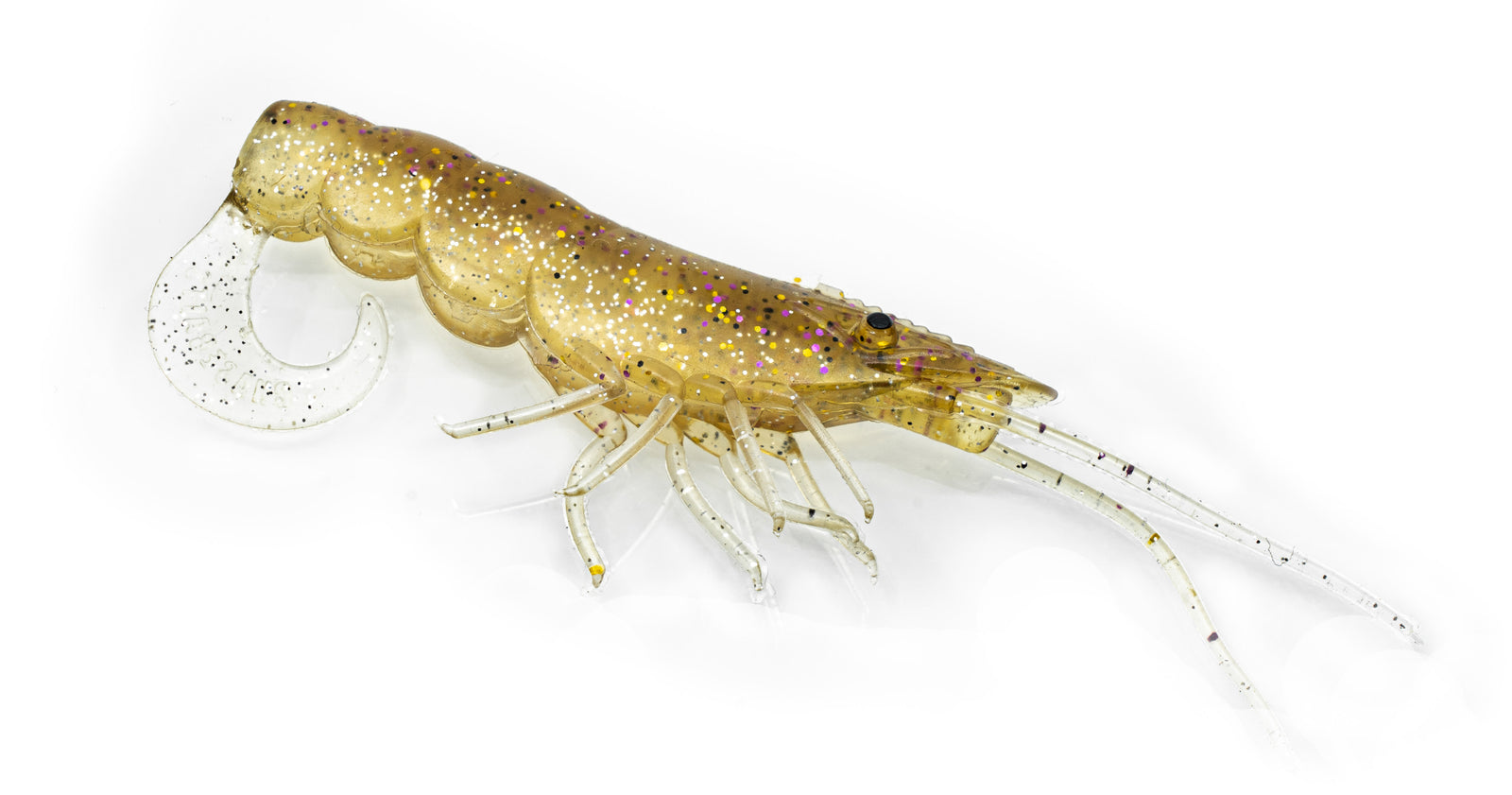 Chasebaits Curly Prawn Soft Plastic Lure 60