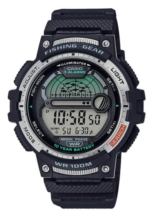 Casio G-Shock Fishing Gear Watch WS-1200H-1A - Mega Clearance