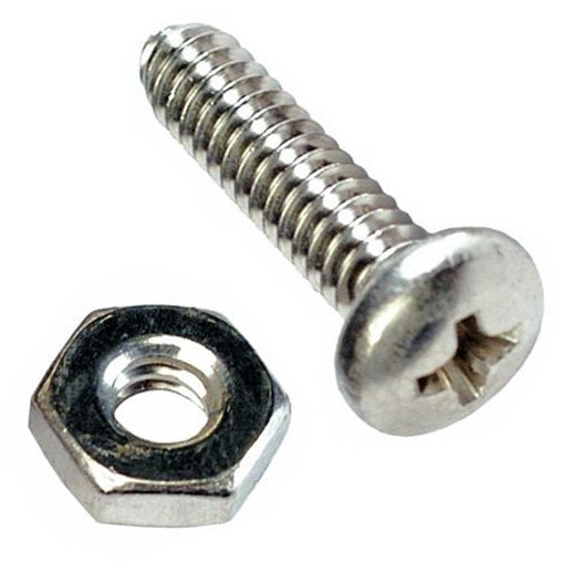 Champion Stainless Steel 316 Heavy Duty Pan Head Screws - 3/16 inch