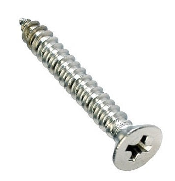 Champion Stainless Steel 316 Self-Tapping Countersunk Screws - 10G
