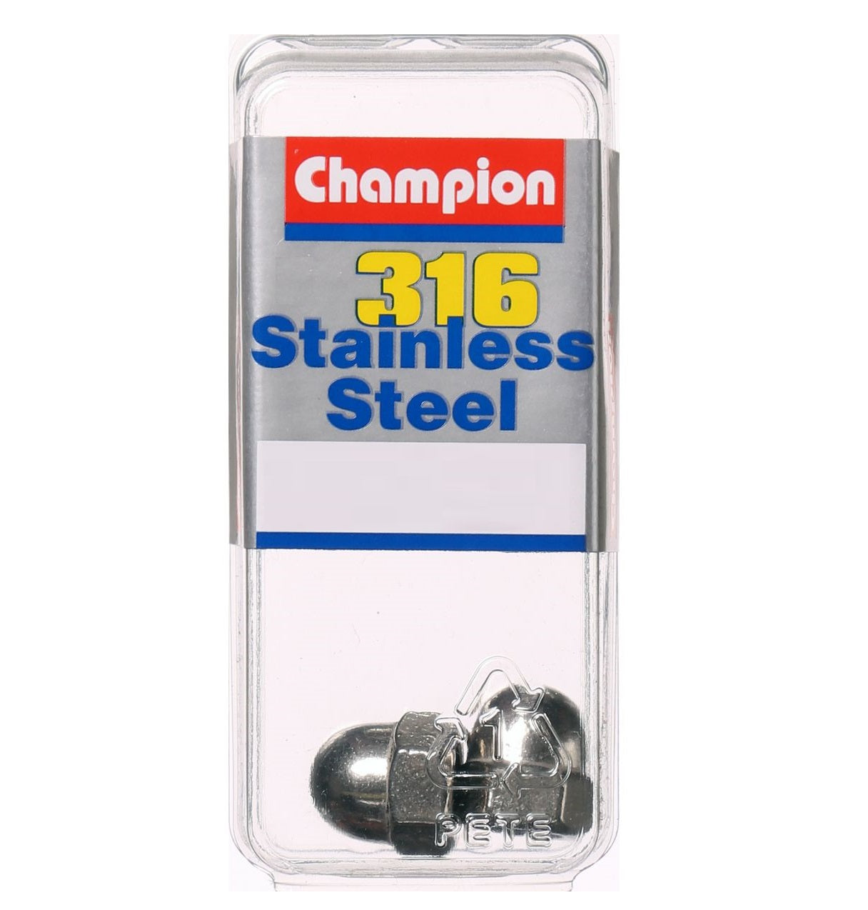 Champion Stainless Steel 316 UNC Dome Nuts