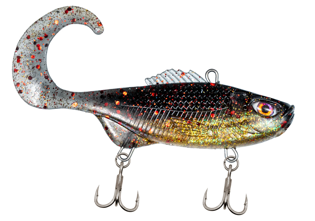 Chasebaits Curly Vibe 85mm Soft Vibe Lure