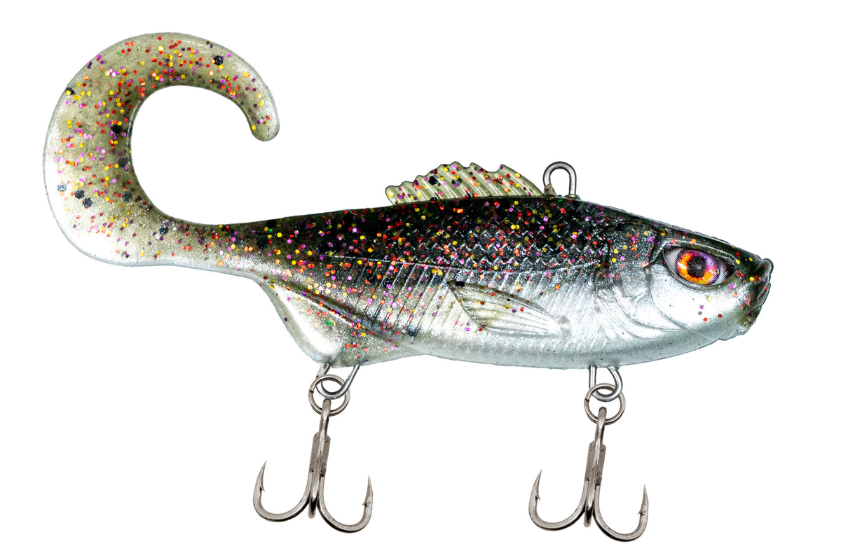 Chasebaits Curly Vibe 85mm Soft Vibe Lure